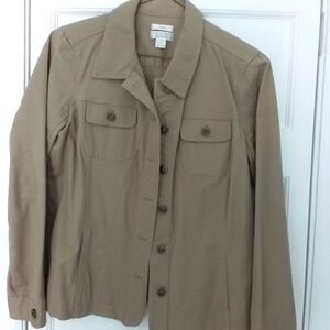 Christopher & Banks Women's Tan Jacket